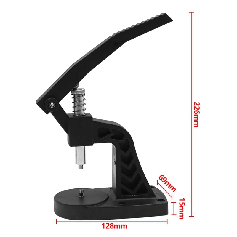 Watch Press Tool With Watch Battery Tool Kit 12 Dies Manual Watch Crystal Front Back Case Cover Screw Press Presser