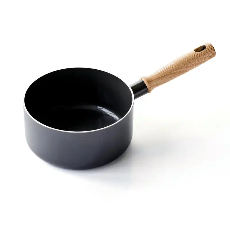 

Healthy Ceramic Nonstick, 3 Quart Saucepan, Black