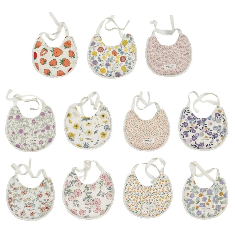 

Baby Bibs for Girls & Boys Double Sided Teething Baby Bibs for Boy Girl Newborn Bibs for Baby Girls Boys Shower Gift Wholesale