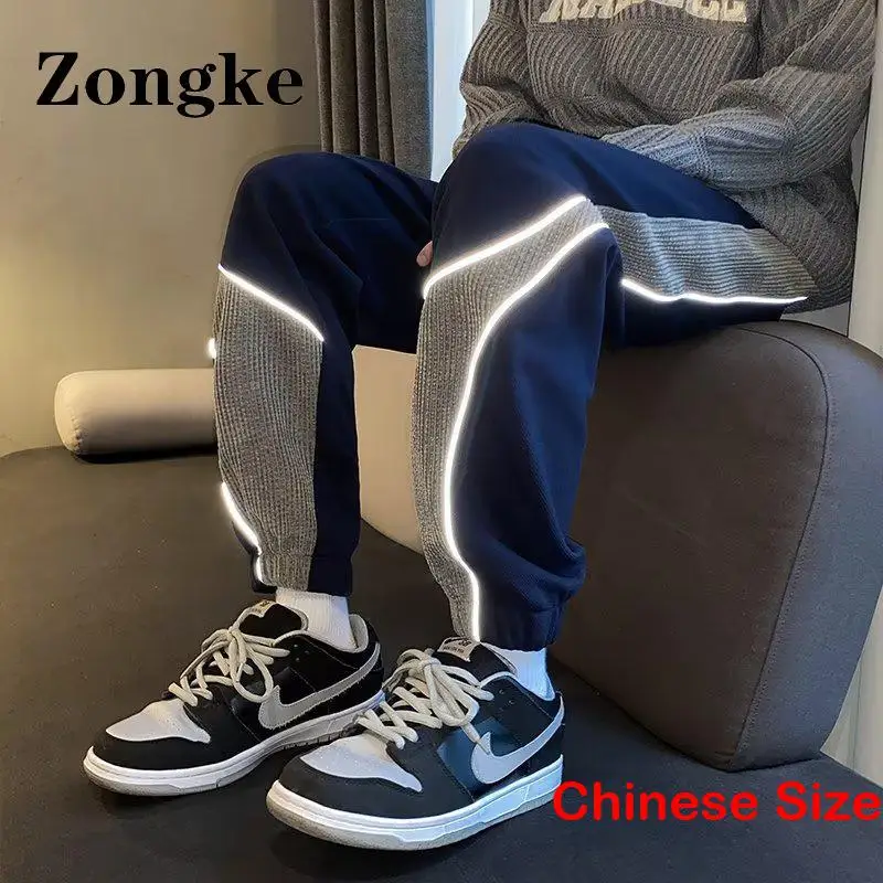 

Брюки-Карандаш Zongke мужские повседневные, уличная одежда, брюки, Размер 3XL, весна 2023