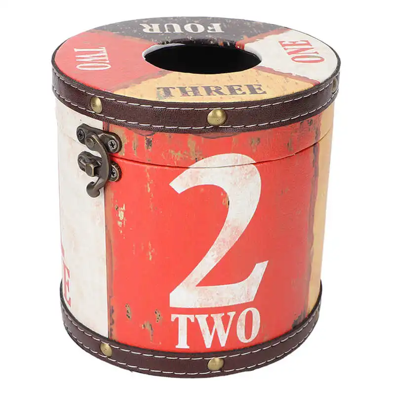 

Коробка для салфеток в стиле ретро, деревянная коробка для хранения салфеток, Модное изящное украшение для спальни, массажного магазина, ст...