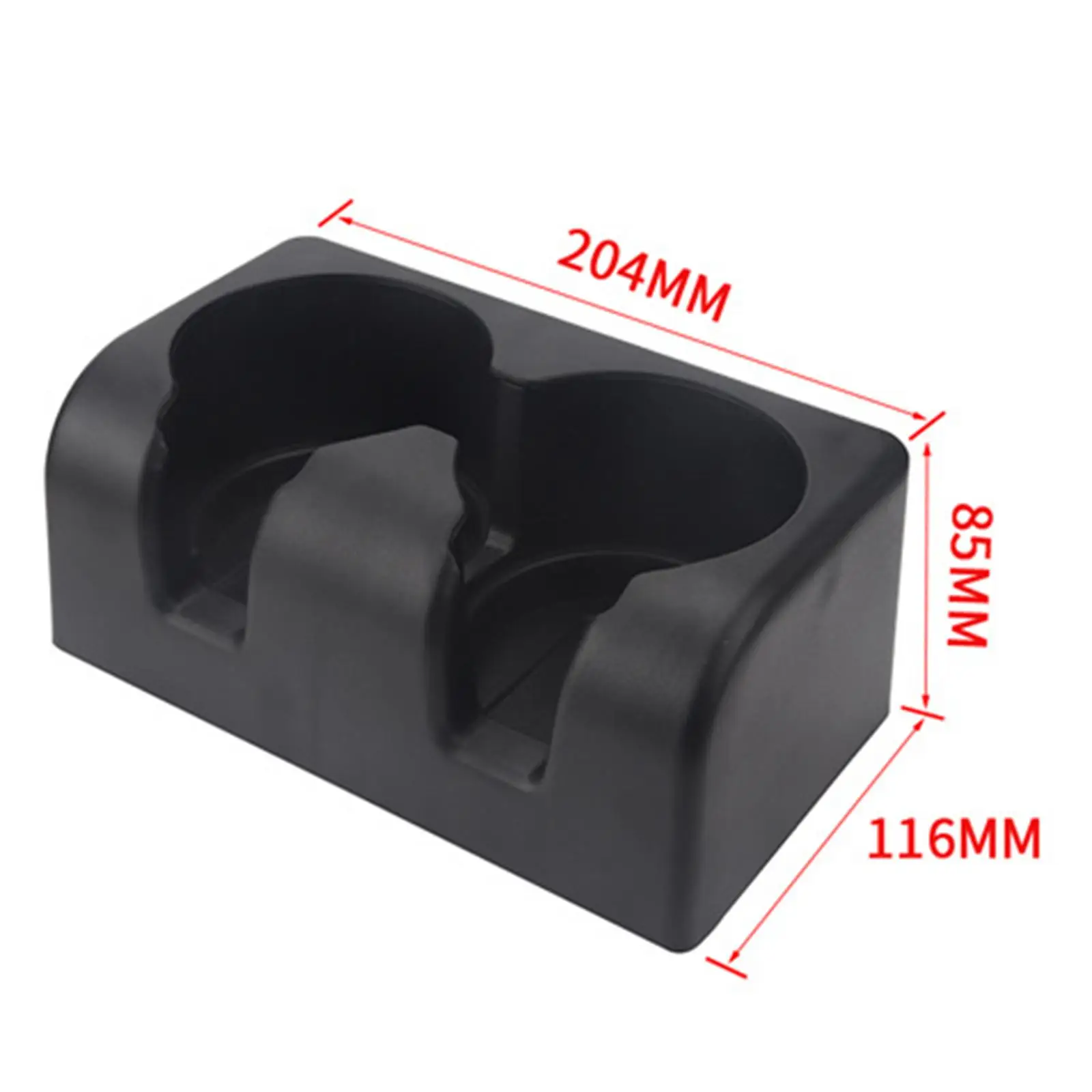 

Bench Seat Insert Double Cup Holder Storage for for 2004-2012 19256630 89039574 89039575 Interior Decoration