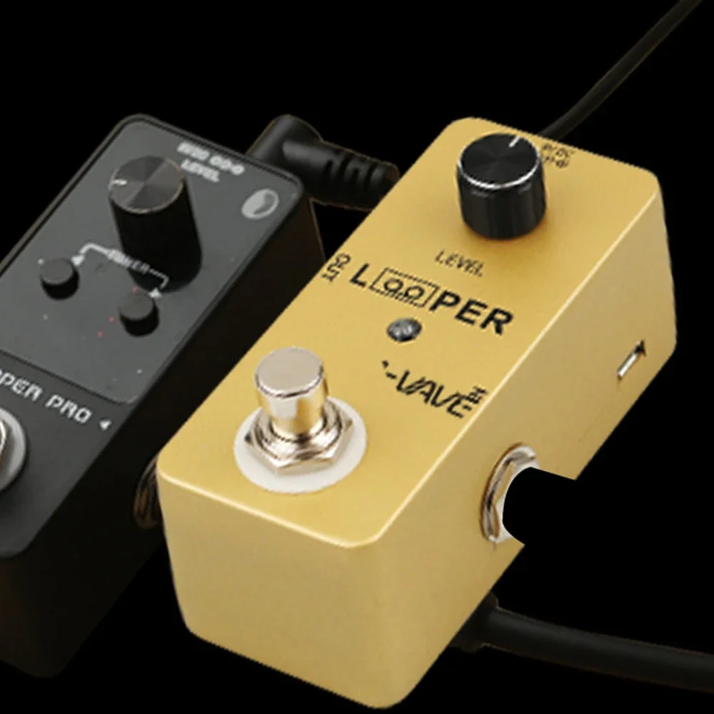 Педаль эффектов для гитары M-VAVE MINI LOOPER Макс. 5-минутное время записи