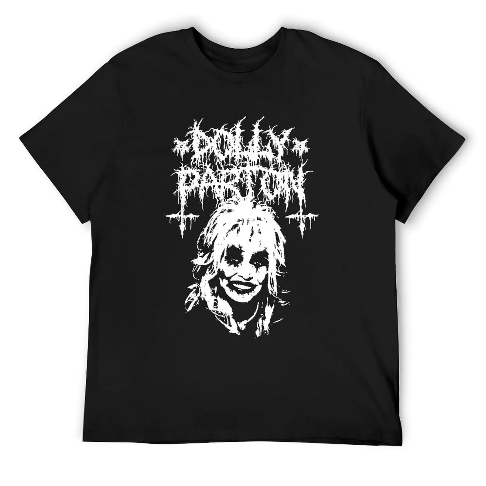 Футболка Metal Dolly Parton футболки с рисунком милые топы эстетичная одежда простые