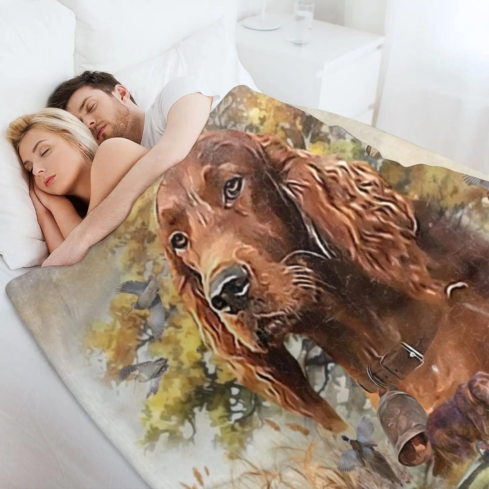 Фланелевый плед Irish Setter - Ultimate Upland Bird Dog