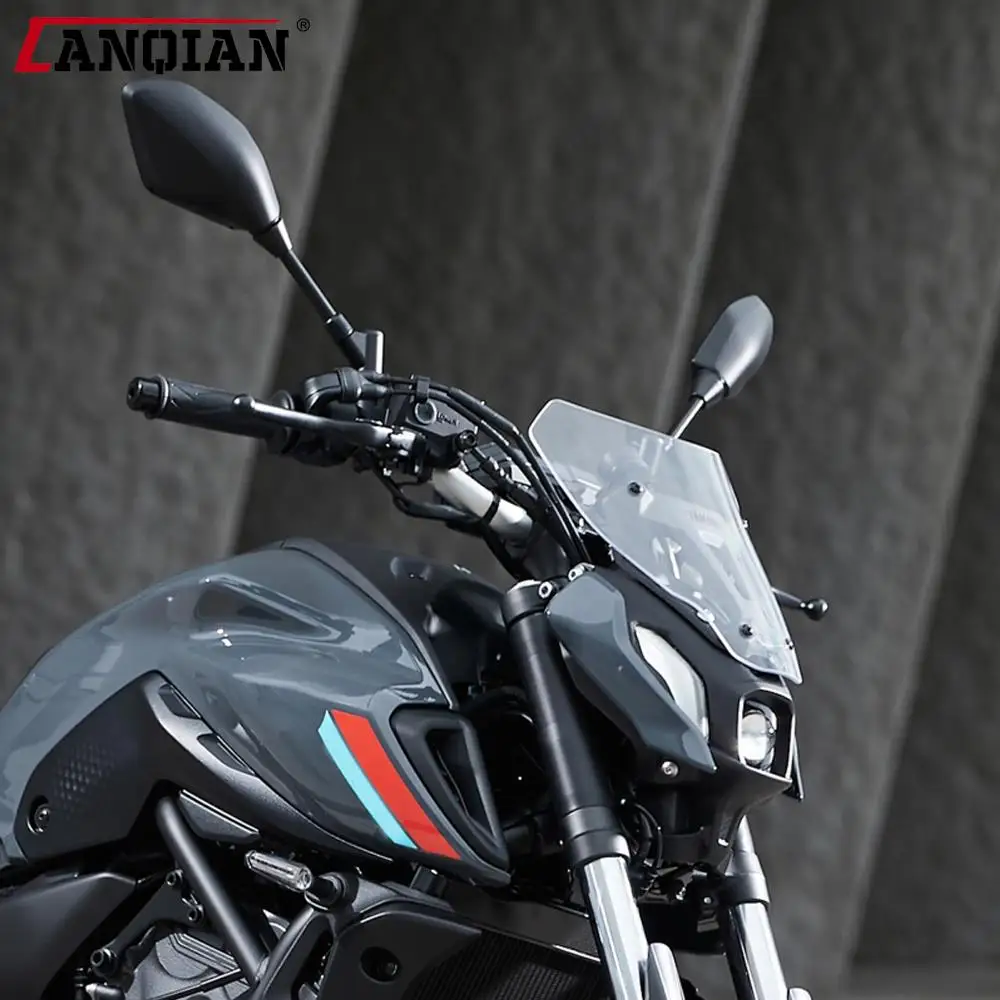 

Мотоциклы MT 07, новые аксессуары, ветровое стекло, ветровое стекло, дефлектор воздуха для Yamaha MT-07 MT07 2021 2022 Windschild