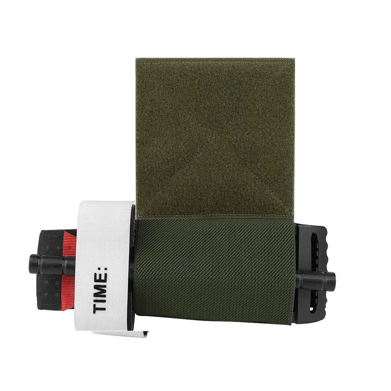 Тактический TQ эластичный держатель для жгута с креплением на липучке и петле