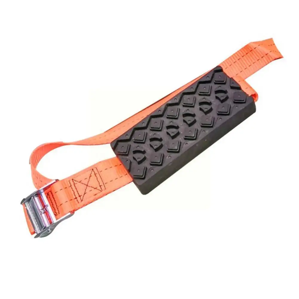 Car Tire Traction Blocks Durable Mud Escape Board Emergency Snow Anti-Skid Sand Chain Device Traction Mat Traction Mud N9D6