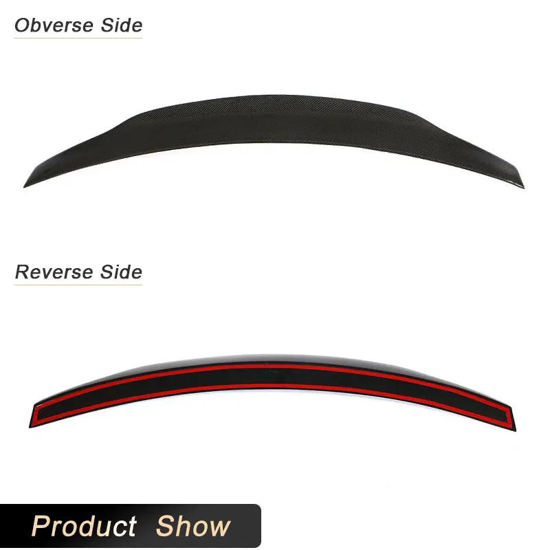Автомобильный задний спойлер для багажника из углеродного волокна крылья