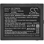 Фото Сменная батарея CS для Triplett CamView IP Pro, TRI-807x, TRI-8070, TRI-8071, TRI-8072, TRI-8073, C, артикул: WG-B16, 3450 мАч / 25,53 Вт·ч №2