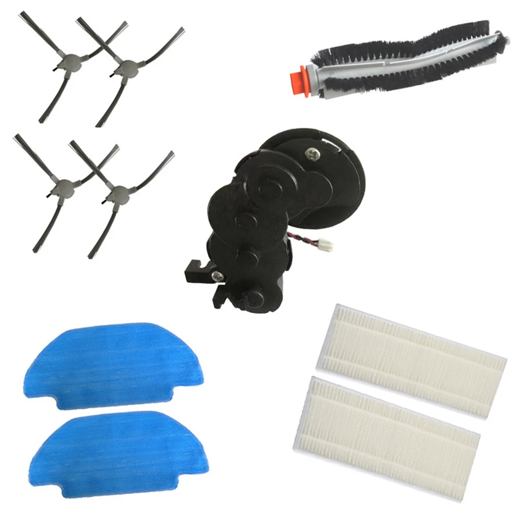 

For LIECTROUX ZK901/ZK908/ ALFAWISE V10 /X8 Vacuums Main Side Brush Motor Cleaning Cloths Filters Sweaper Accessory