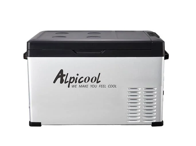 Alpicool big compressor car refrigerator 40L car home dual-use dormitory office mini-refrigerator freezer refrigeration outdoor