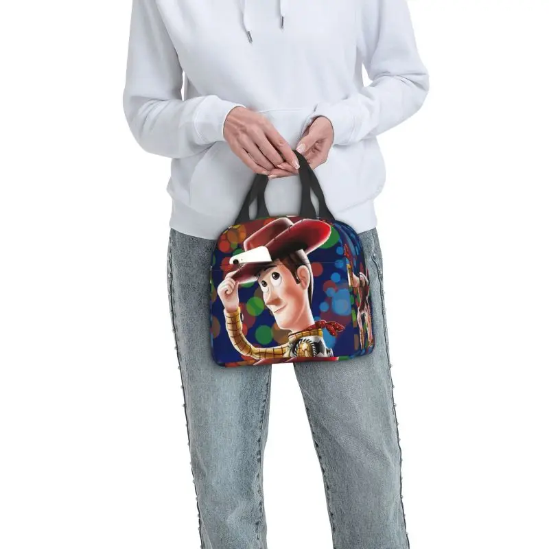 Сумка для ланча аниме История игрушек на заказ Женский Теплый кулер