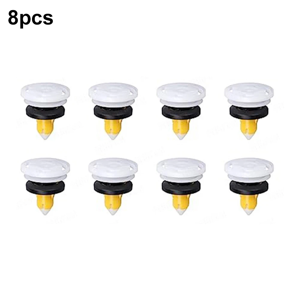 

8 Pcs White Plastic Door Panel Clips FOR JEEP-COMPASS-RENEGADE-FIAT 500X 15 16 17 18 19 20 21 22 Auto Fastener Clip