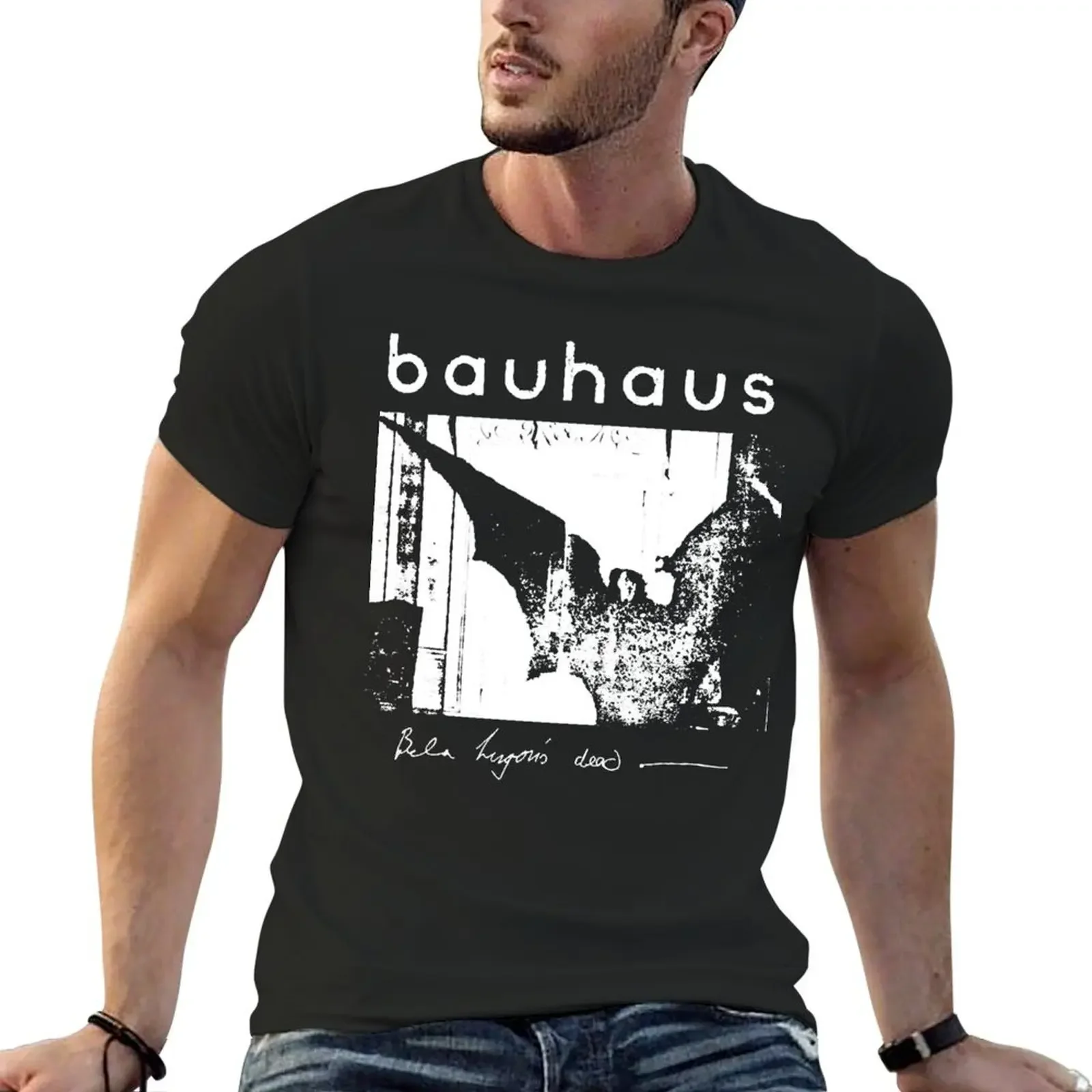 Футболка Bauhaus - Bat Wings Bela Lugosi&ampx27s Dead Essential летний топ футболка большого размера с