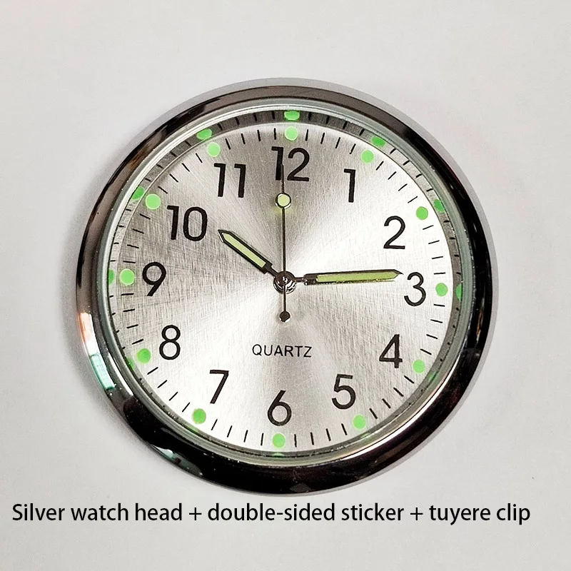 

Автомобильные Цифровые Часы С Пастой, Автомобильные Кварцевые Часы, Украшение Для Розетки, Круглый Дисплей