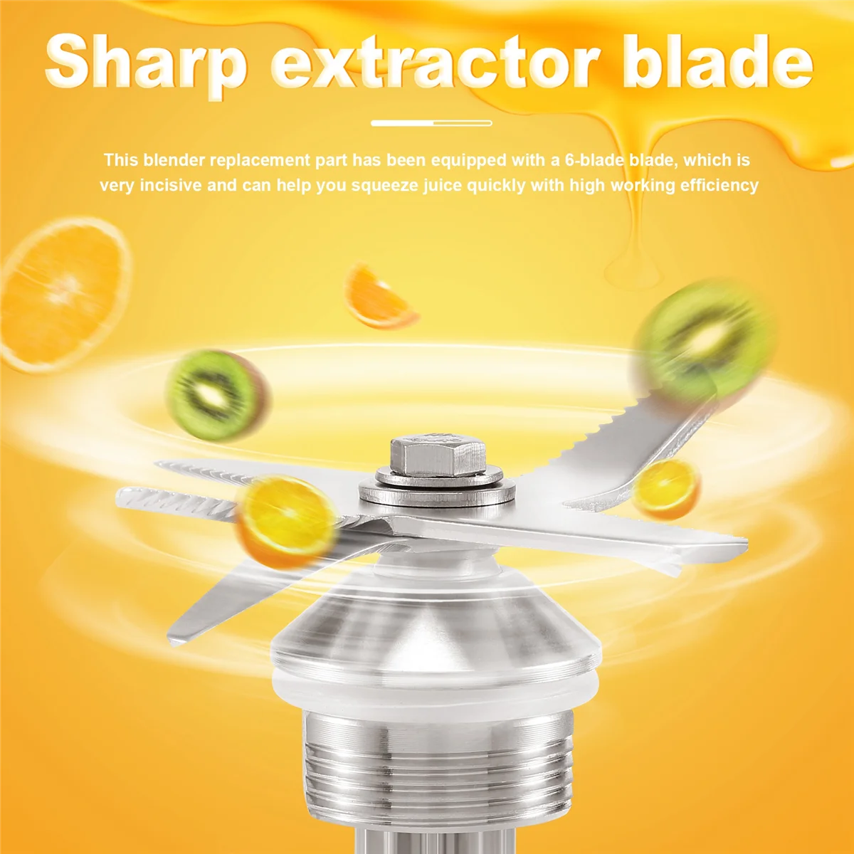 Сменное лезвие блендера сменное для соковыжималки с 6 лезвиями запасные части