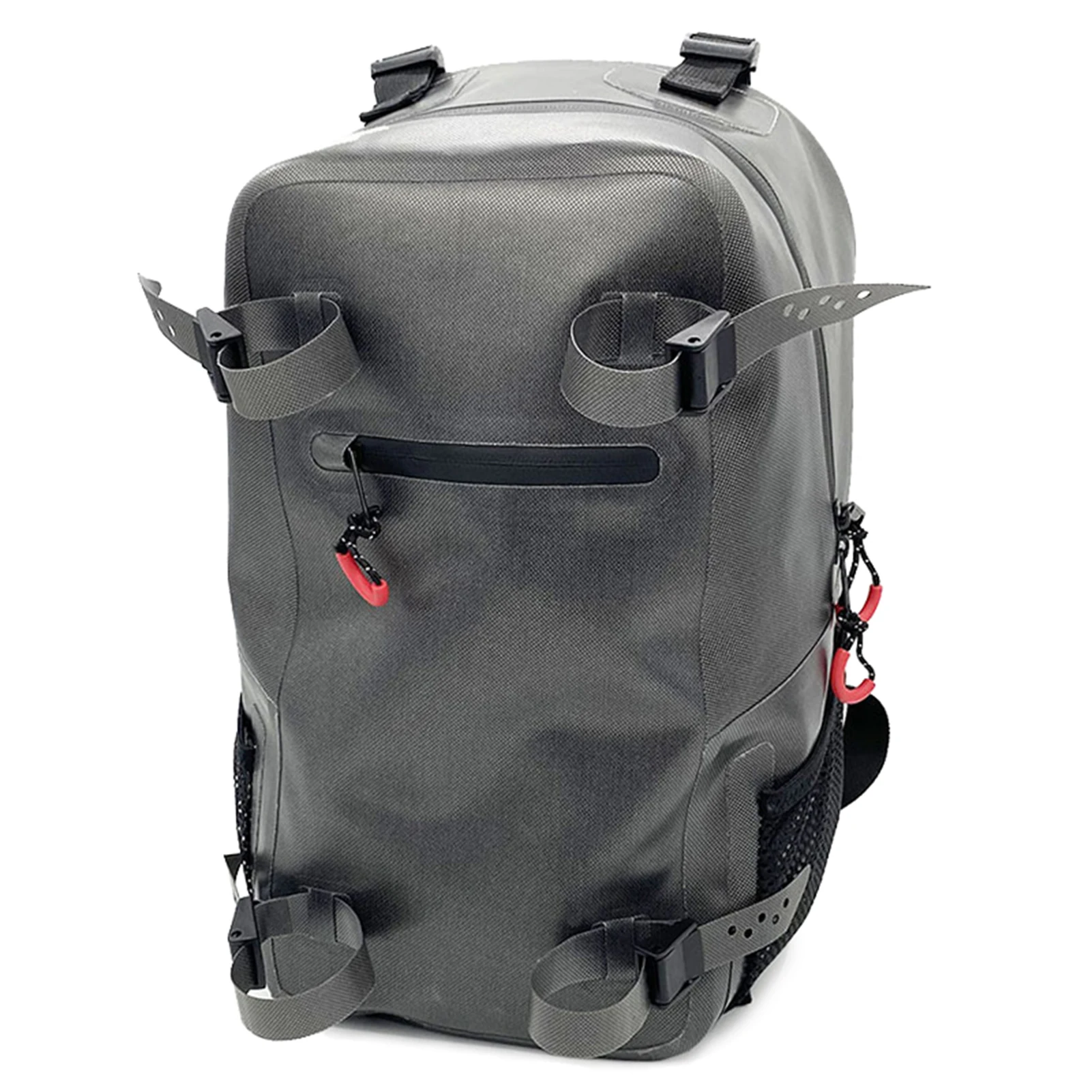 

19L Fishing Backpack Water Resistant Fishing Shouders Bag Fishing Gear Bag with Detachable Padded Computer Pocket Hanging Loops