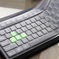 1pcs good quality useful universal silicone desktop computer keyboard cover skin protector film cover computer accessoies