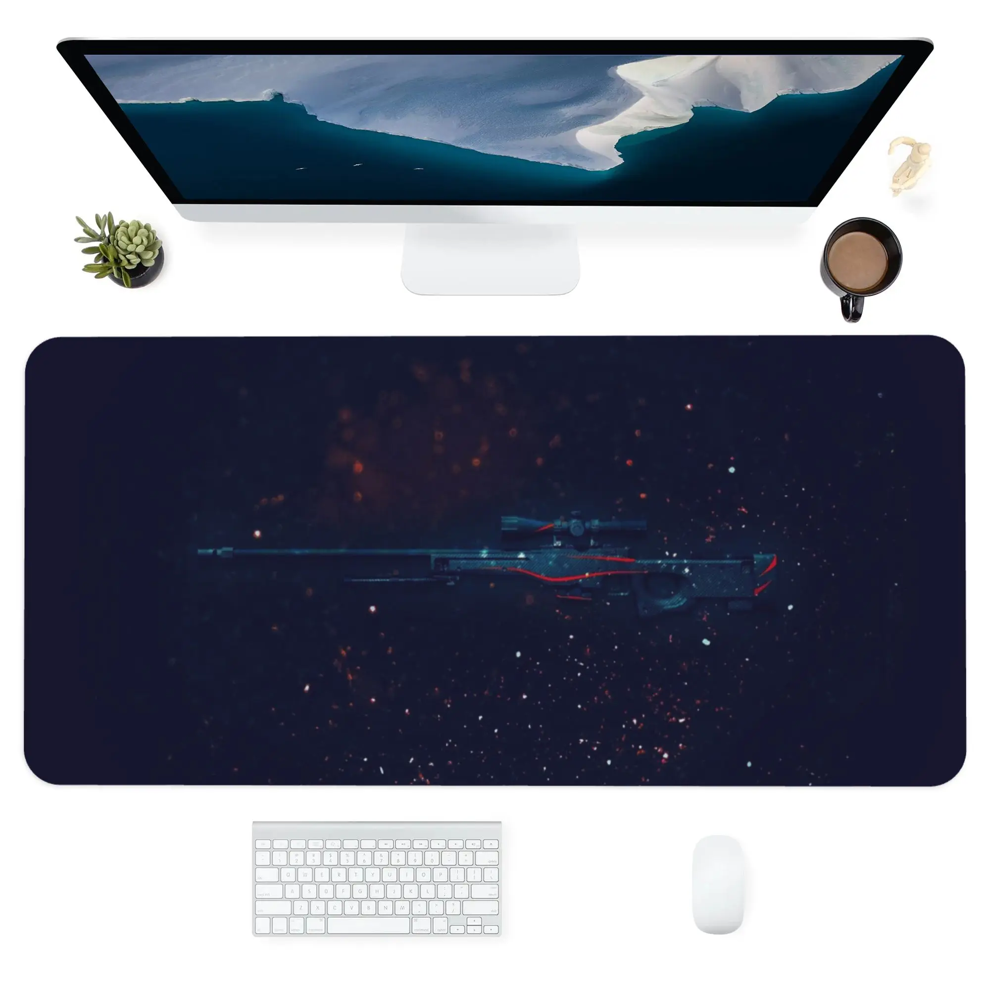 

CS GO Custom Large Mouse Pad Speed Keyboards Mat Rubber Gaming Mousepad Desk Mat XXL for PC Keyboard Mouse Carpet