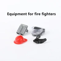 building blocks figures accessories city street view firefighters equipment model creative assembly kids toys