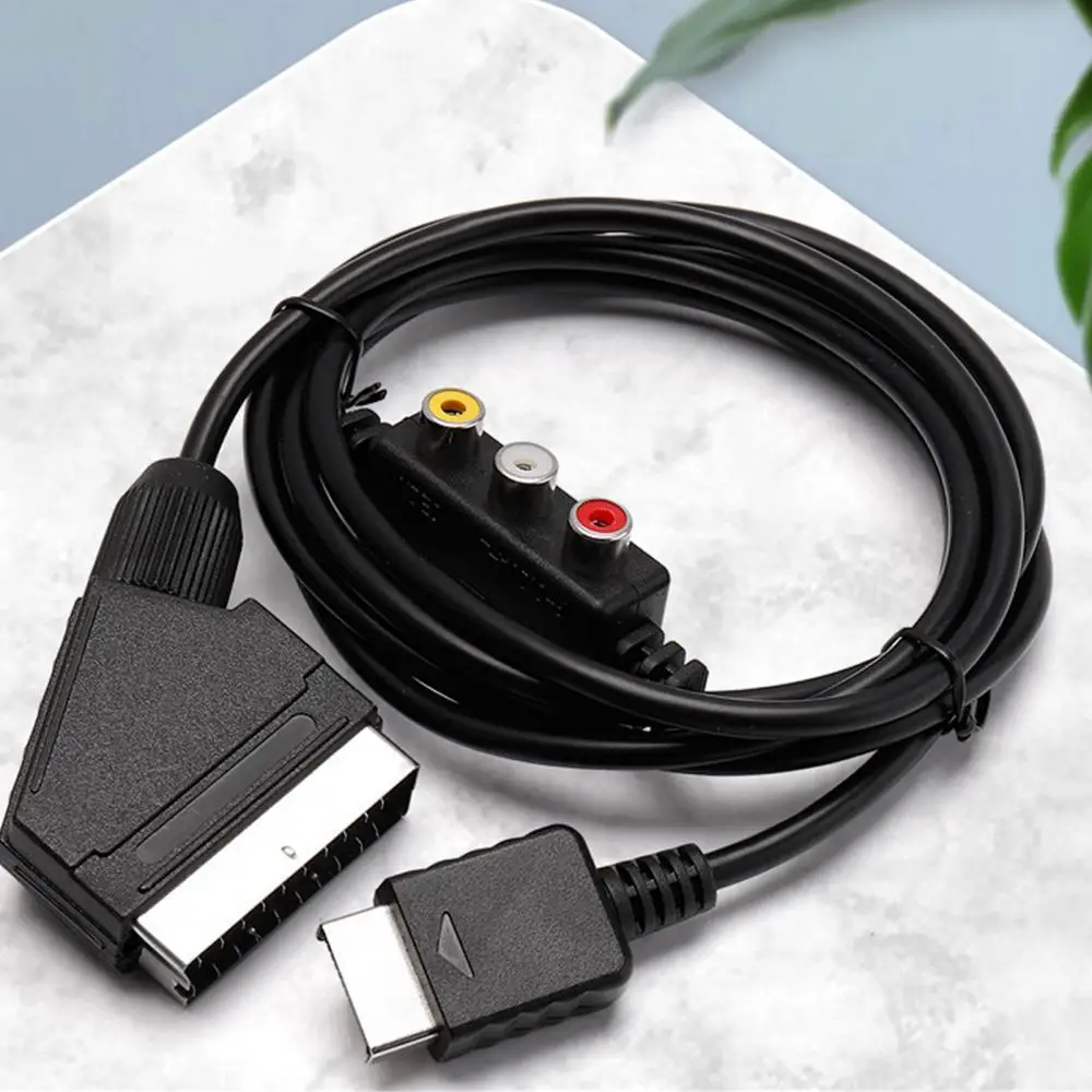 

1,8 м 2 в 1 RGB SCART AV RCA выход адаптер кабель конвертер Аксессуары Инструмент