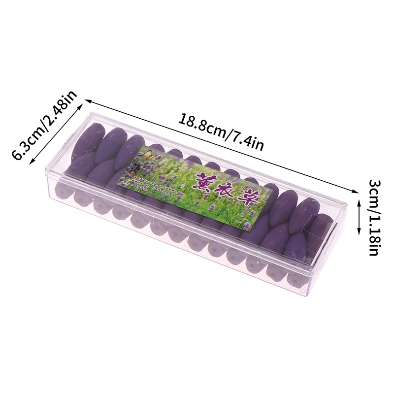 50 капсул/коробка ароматические конусы из сандалового дерева
