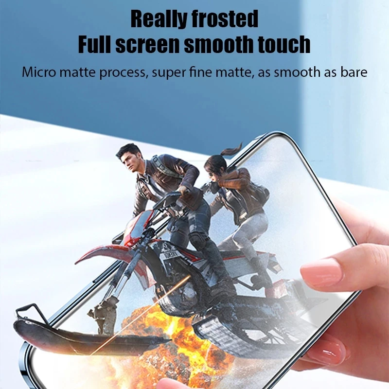 Matte Privacy Screen Protector for IPhone 12 13 Pro Max Mini 8 7 Plus Anti-Spy Tempered Glass for iPhone11 14 PRO XS MAX XR X SE images - 6