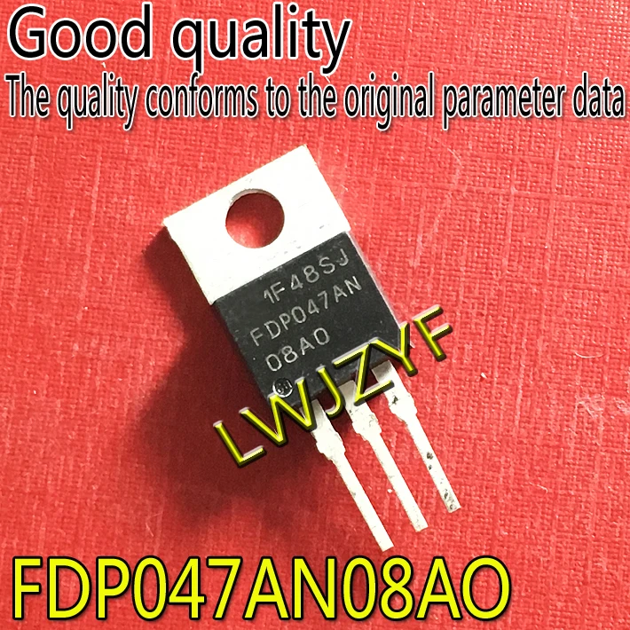 Новый FDP047AN08A0 FDP047N08 FDP047AN08AO MOSFET Быстрая доставка