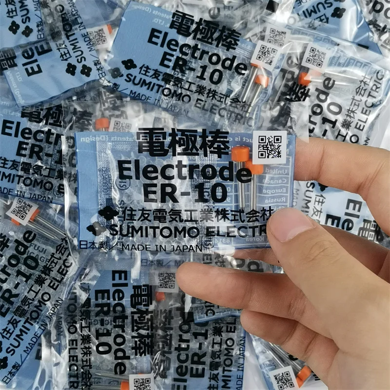 100% Original ER-10 Electrodes for Sumitomo Type-39 TYPE-66 TYPE-81C T-600C 400S Fiber Optic Fusion Splicer Electrode rod