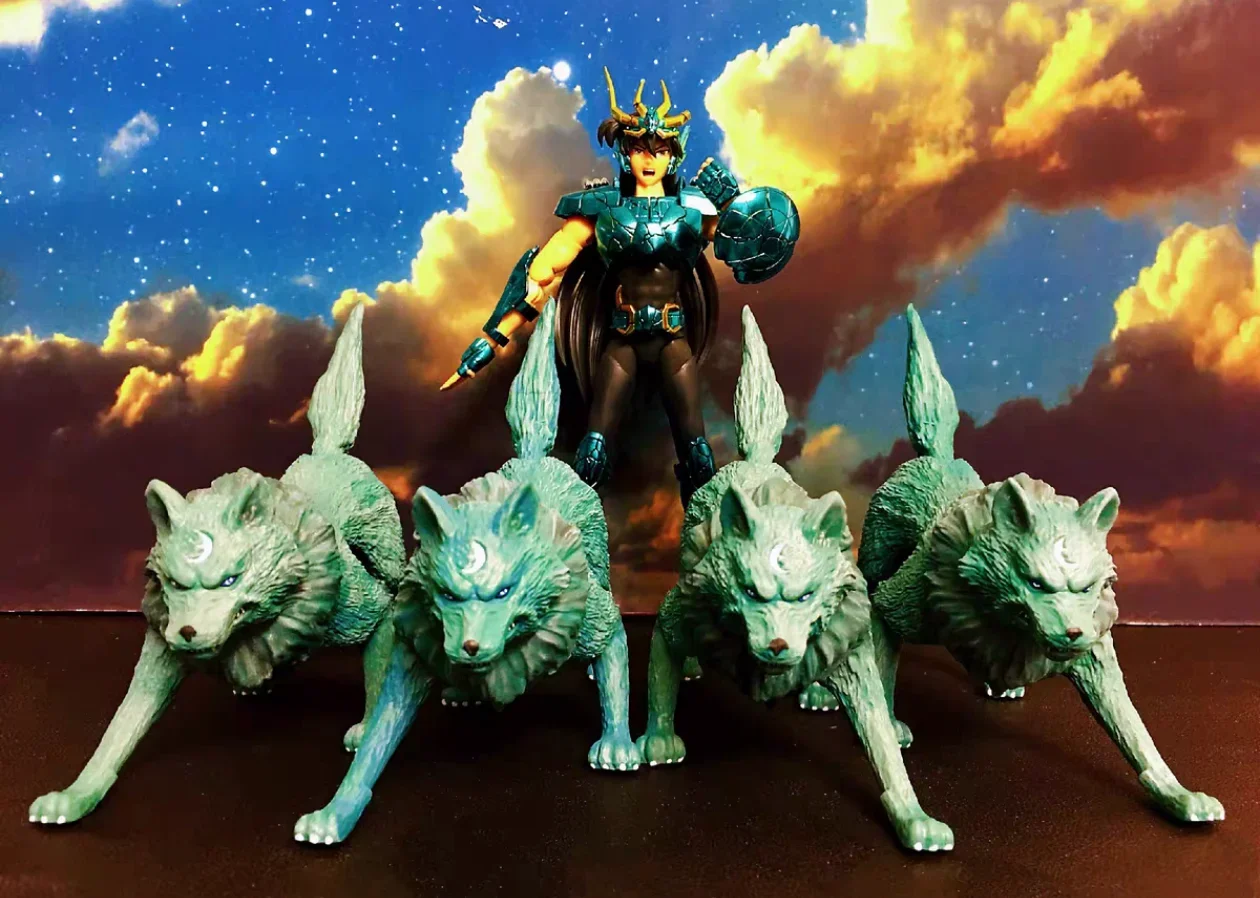 Saint Seiya Cloth Myth Silver Moon Wolf Пятая яркая звезда Canis Major God Warrior Арктический волк Фиiru