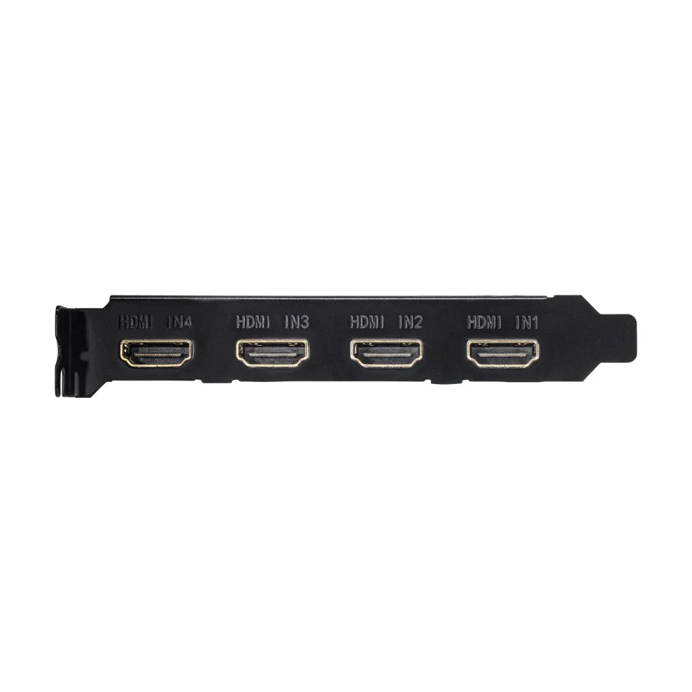 Фото UNISHEEN UC3540H игра 1080p60 Vmix OBS потоковая передача Win10 Linux 4-канальная коробка для карт видеозахвата PCIe №2