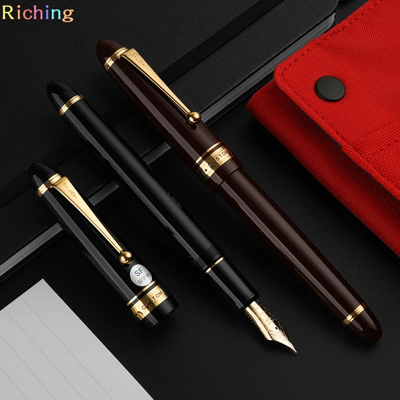Pilot Namiki CUSTOM743 Fountain Pen FKK-3000R with Its Generous and Supple 14K Gold Nib Delivers A Delightful Writing Feel.