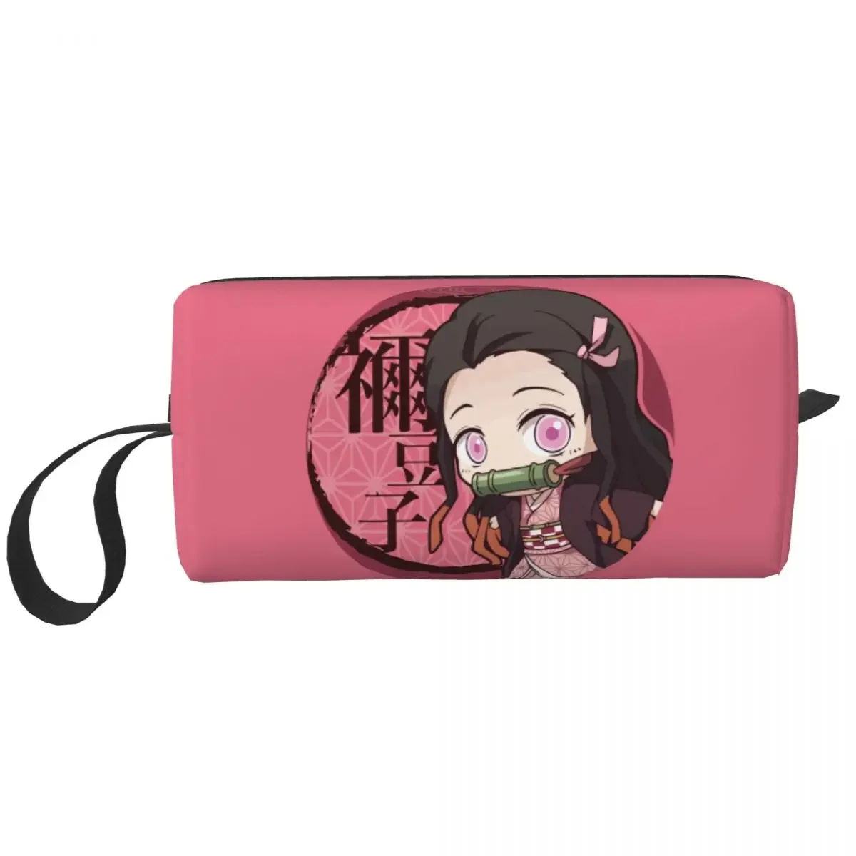 Милая дорожная косметичка Kimetsu No Yaiba Nezuko женская Demon Slayer аниме манга для хранения