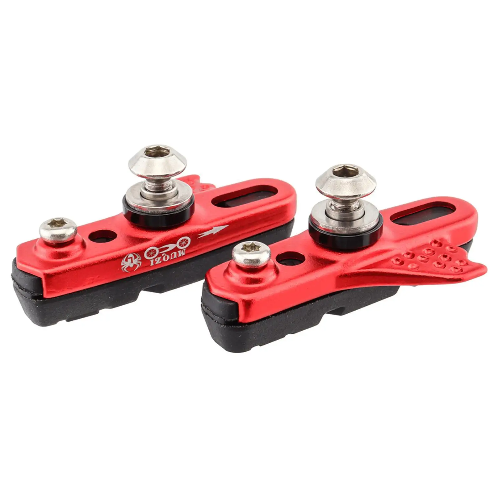 

2pcs Carbon Fiber Rim Bicycle Brake Pads Road Folding Bicycle Bike Caliper Braking Inserts Block Block For Carbon Wheels Brake