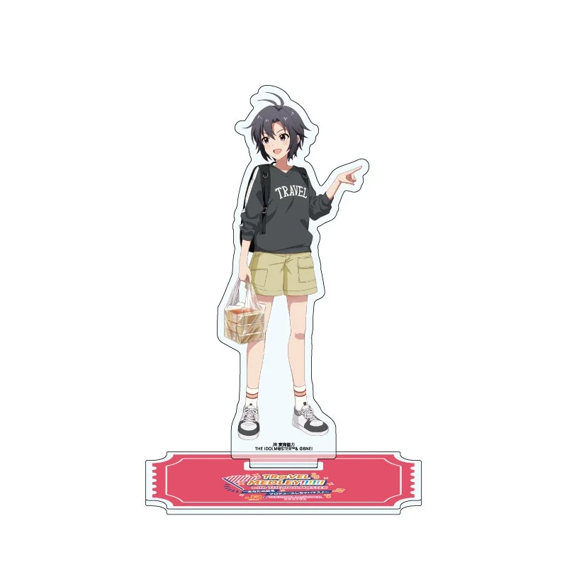 Фото Фигурка-подставка THE iDOLM@STER из акрила, 15 см, для косплея, декор, подарок для друзей, на фестивали, брелок №2