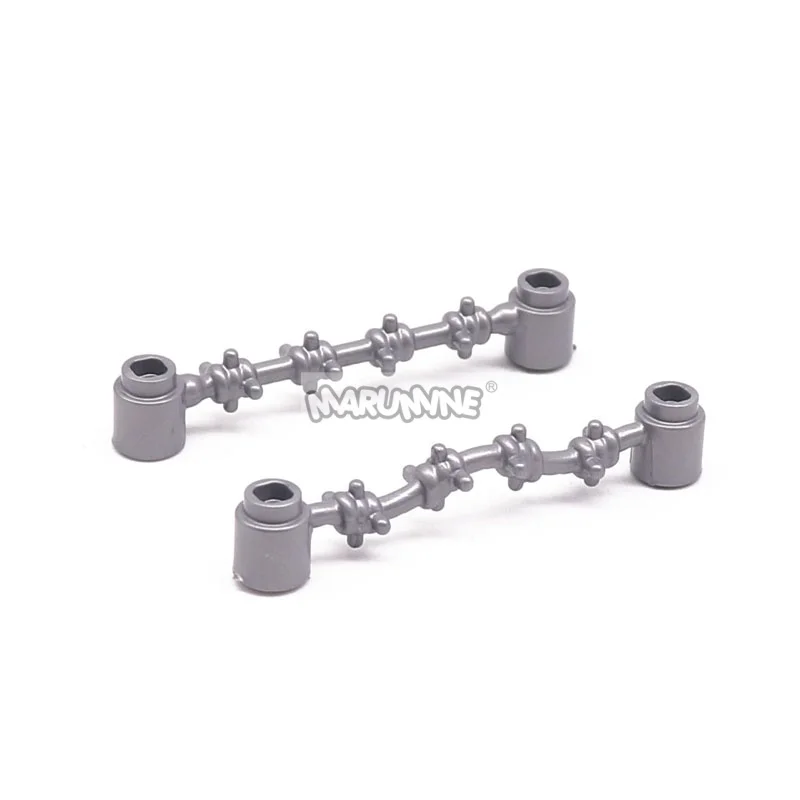 Фото MARUMINE 300 шт., военный тематический забор, проволочная сетка, MOC, строительные блоки, тактический STEM, креативный игровой набор, пластиковые игрушки, аксессуары для самостоятельного изготовления №5