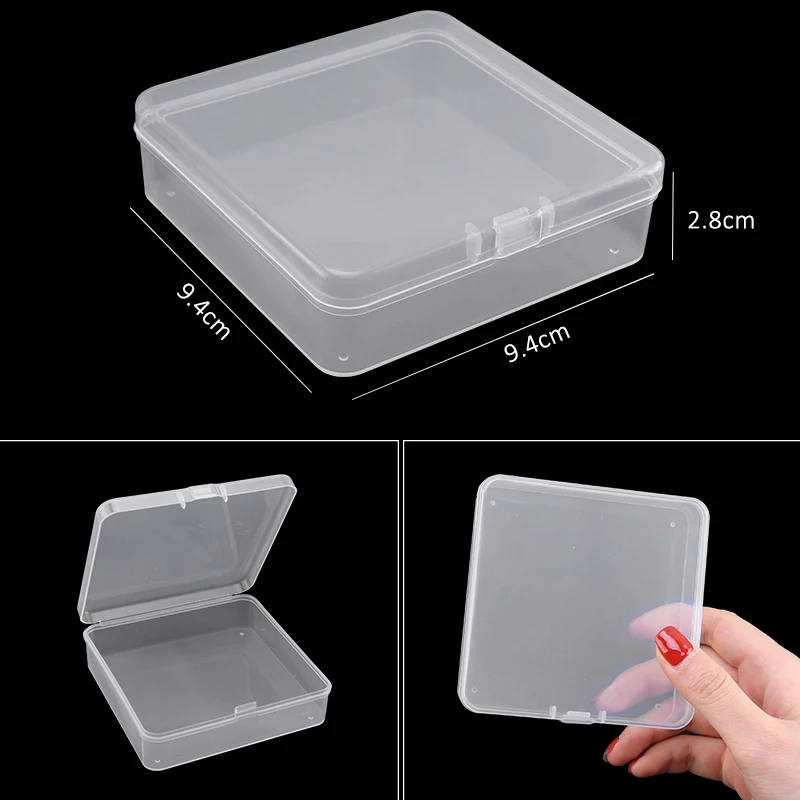 Пластиковые прозрачные контейнеры QIAO, 6 размеров