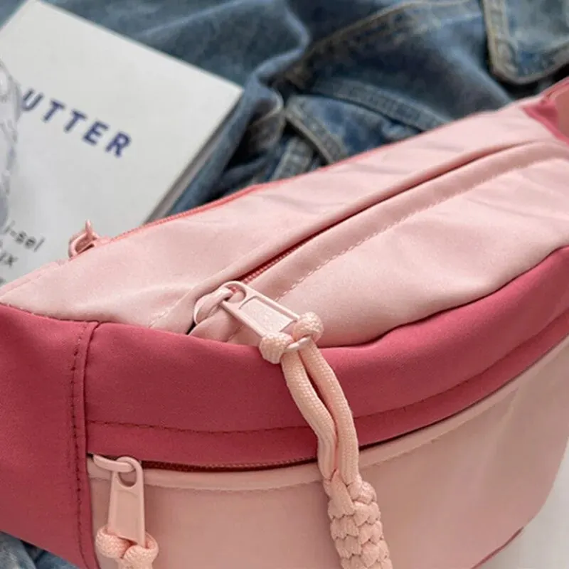 Простая нейлоновая сумка через плечо с плечевым ремнем Сумка-мессенджер большой