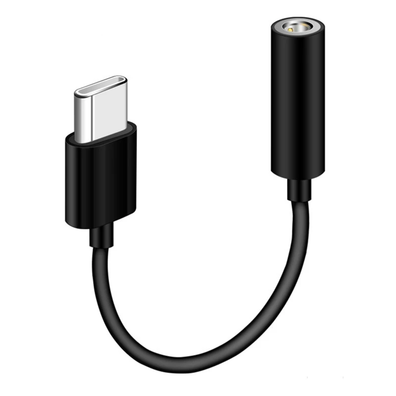 Переходник с USB Type C на гнездо 3 5 мм вспомогательный ключ кабель шнур разъем для