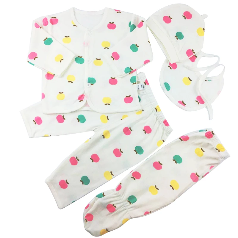 Brand 5pcs/set enfant Newborn sets baby Boys suits Baby Clothes Cotton |