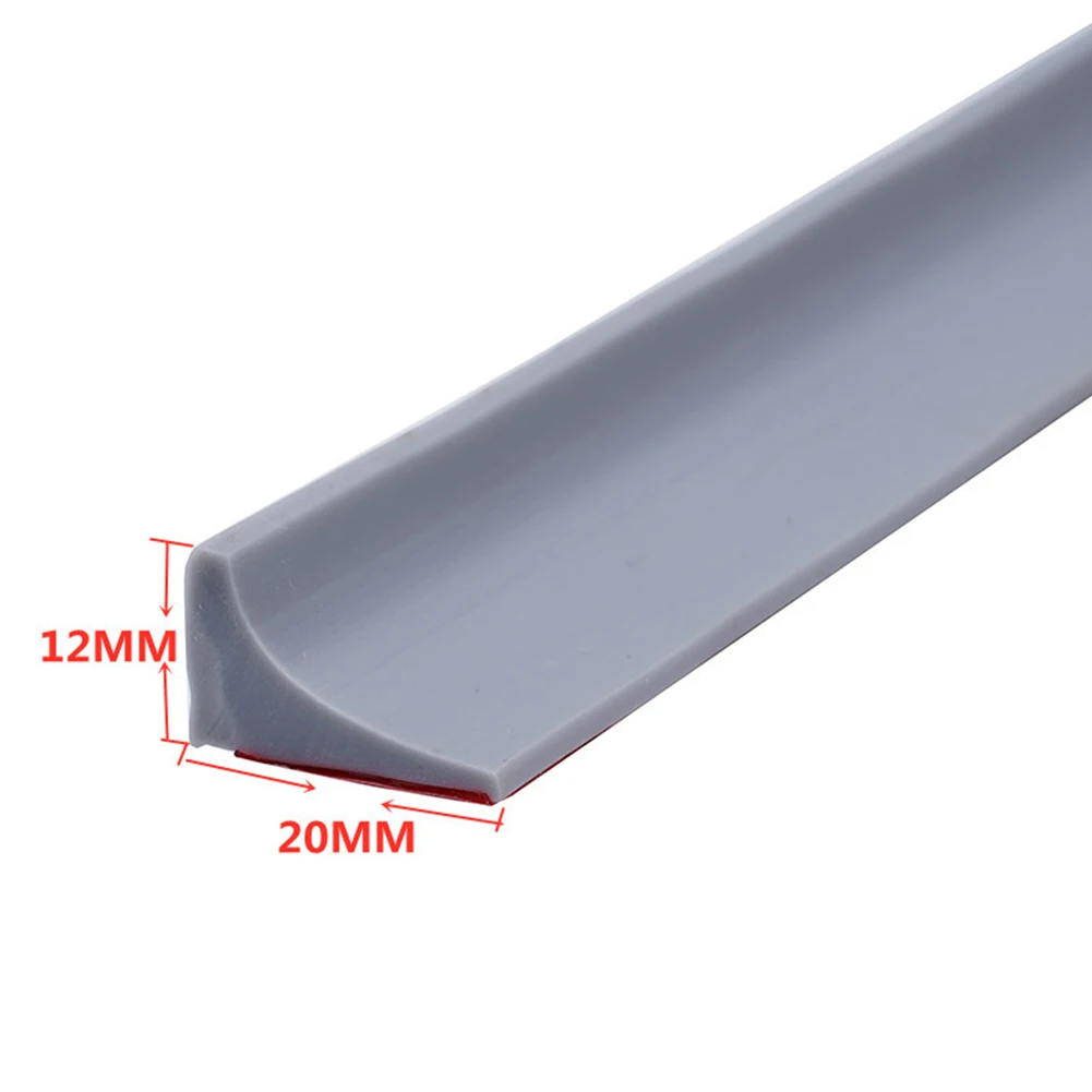 

Bathroom Retention Strip Dry &Wet Separation Silicone Seal Strip Flood Barrier Partition Strips Bathroom Kitchen