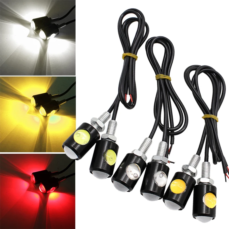 2 шт. светодиодные винтосветодиодный лампы для мотоциклетного номерного знака -