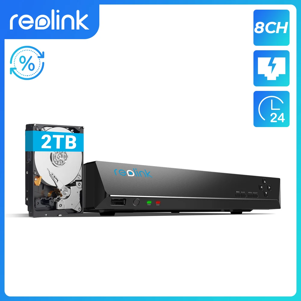 2tb Hdd Rln8-410 Nvr