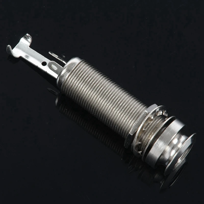 30 шт. гитарный звукосниматель Endpin выходной разъем никелевый ремень