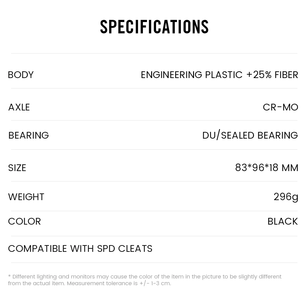 RYET Новинка SPD-108 SD педаль горного замка и плоская двойного использования без