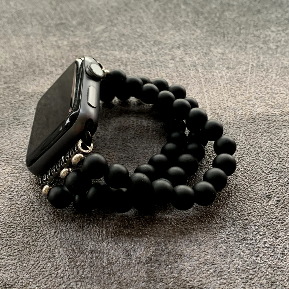 Фото Матовый ремешок Будды для Apple Watch Band 38 40 мм 41 мм 42 мм 44 мм 45 мм 49 мм iWatch Series 4 5 6 7 8 SE Ultra №1