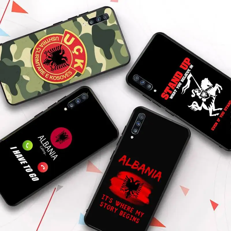 

Albania Albanians National flag Phone Case for Samsung Galaxy A 51 30s a71 Soft Silicone Cover for A21s A70 10 A30