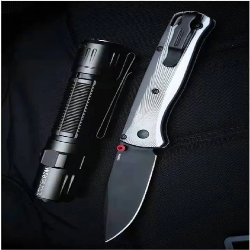 

Butterfly Folding Knife 535BK-4 Bugout 9CR13 Blade Aviation Aluminum Handle Hunting And Camping Outdoor Survivcal EDC Tool