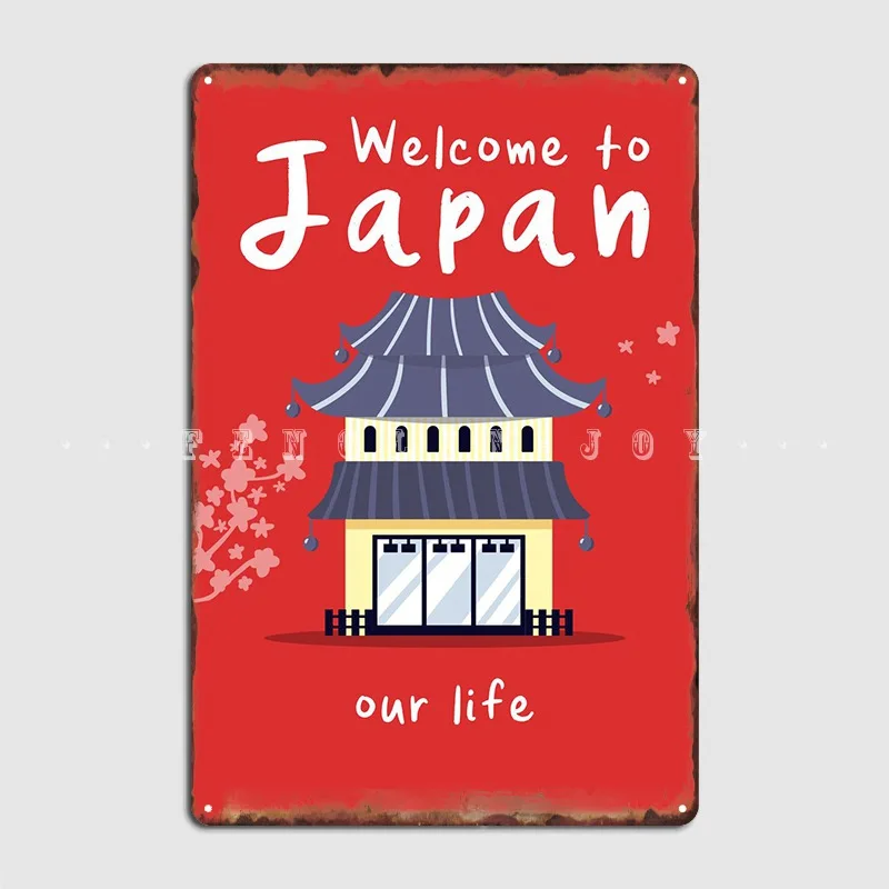 

Japan Dream Metal Plaque Poster Painting Décor Cinema Club Party Decoration Tin Sign Poster